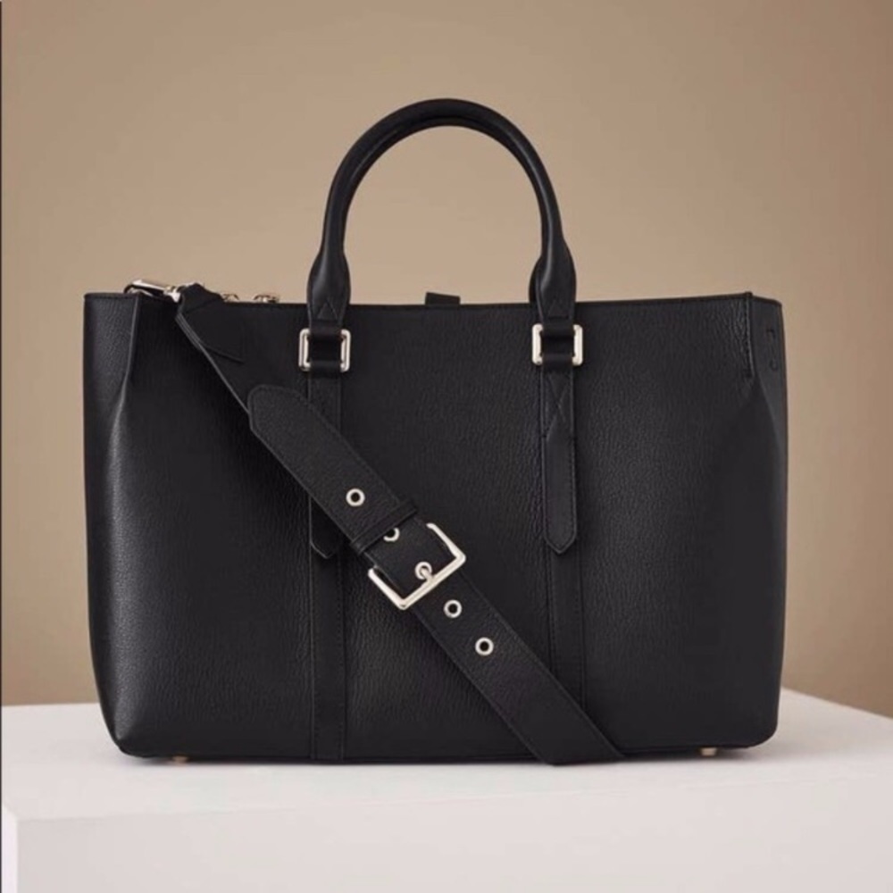 Reiss Picton Leather Tote